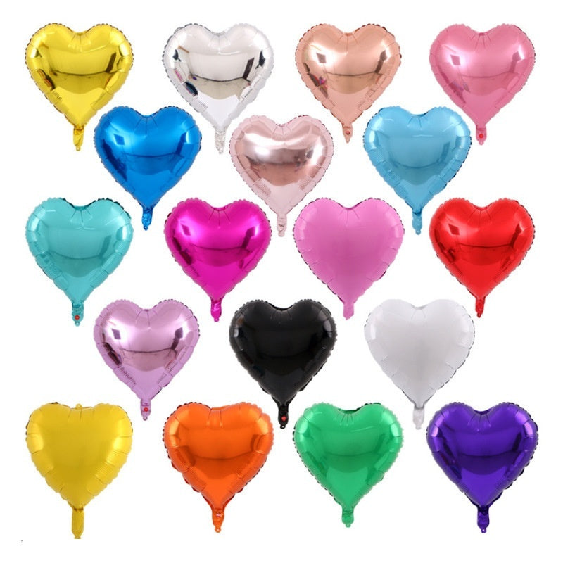 Heart-shaped Aluminum Balloon 520 Wedding Room Decoration Birthday Party, Balloons, Heart Balloons, valentines day, shop valentine's day deals, valentines, valentine's day gifts, valentine day, valentines day gifts, valentines day decor, Decognomes,  valentine decoration, valentines day decoratio, valentine decor, valentines decor, valentines decorations