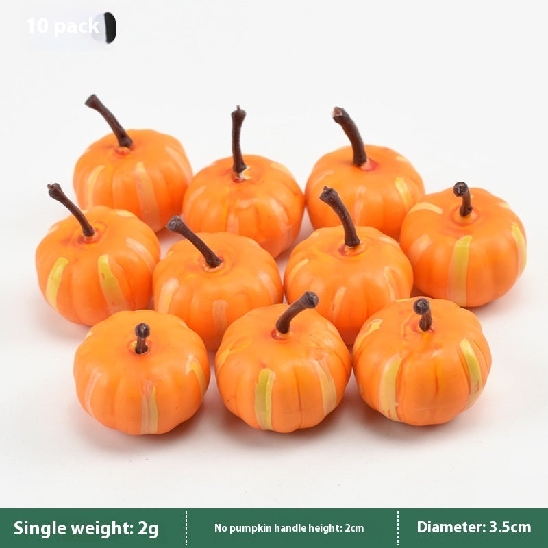 Simulated Pumpkin Decoration Flower Wreath Decoration Accessories