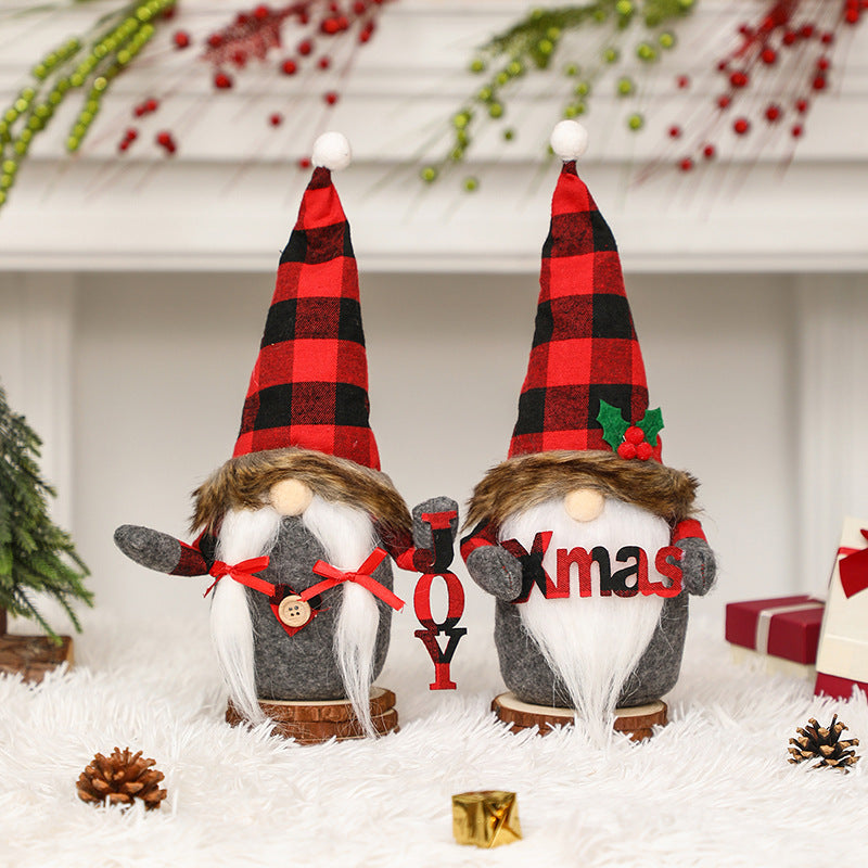 Christmas Gnome Faceless Doll Merry Christmas Home Decoration Navidad Natal Gift 2024 New Year Kids Gifts Xmas Decor For Home