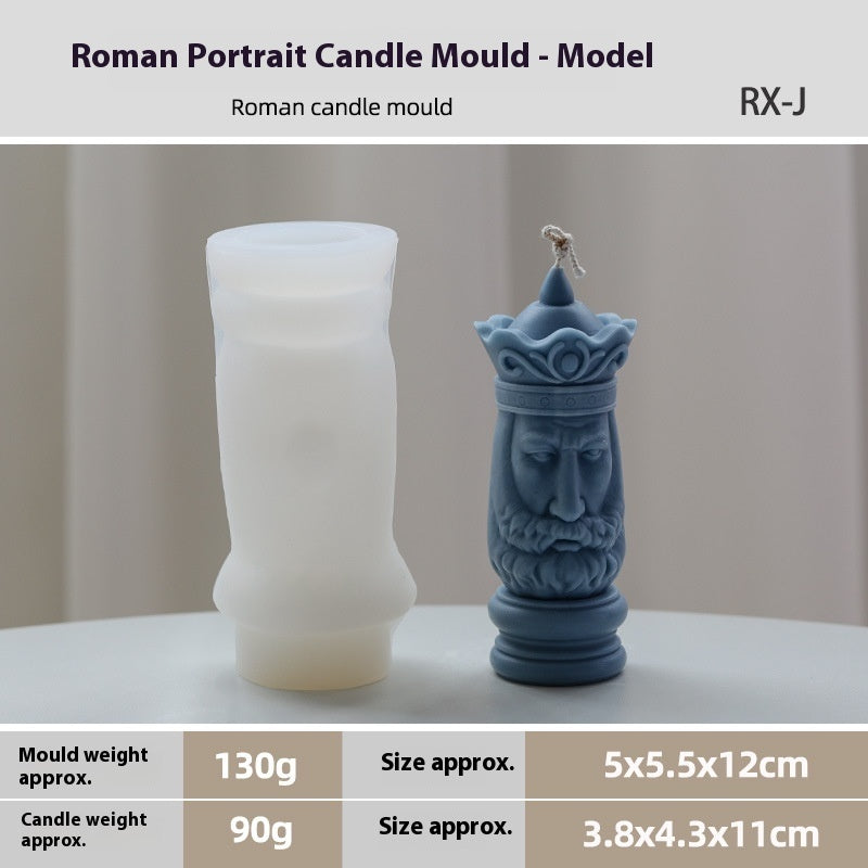 Roman Doll Candle Mould DIY Material