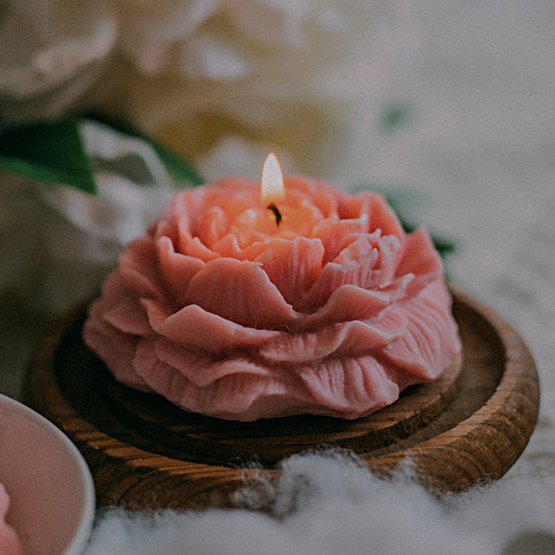 52 Degrees Novice Peony Rose Candle Low Temperature Candle Mood Spice Scented Candle Atmosphere Sense Candle Drop Wax