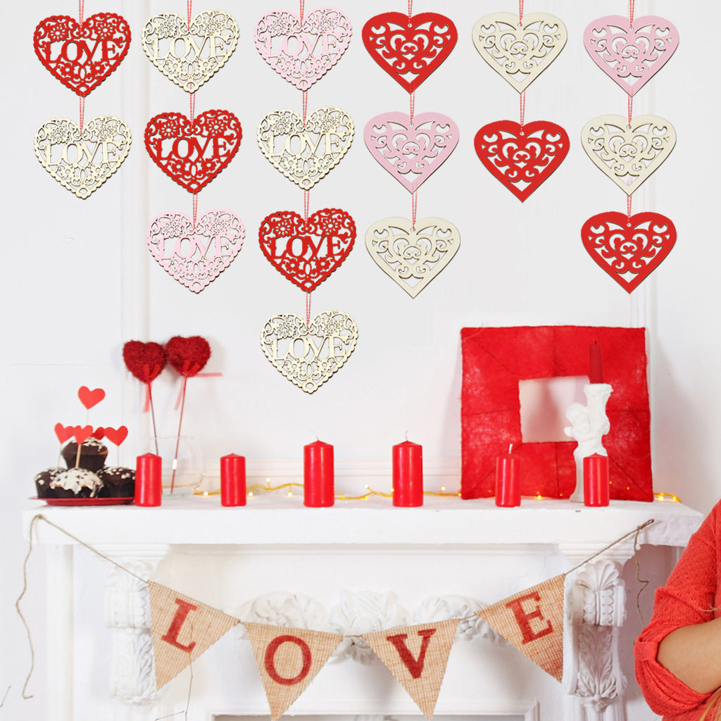 Love Decorative Crafts Small Pendant Spot, Valentine's Day decor, Romantic home accents, Heart-themed decorations, Cupid-inspired ornaments, Love-themed party supplies, Red and pink decor, Valentine's Day table settings, Romantic ambiance accessories, Heart-shaped embellishments, Valentine's Day home embellishments