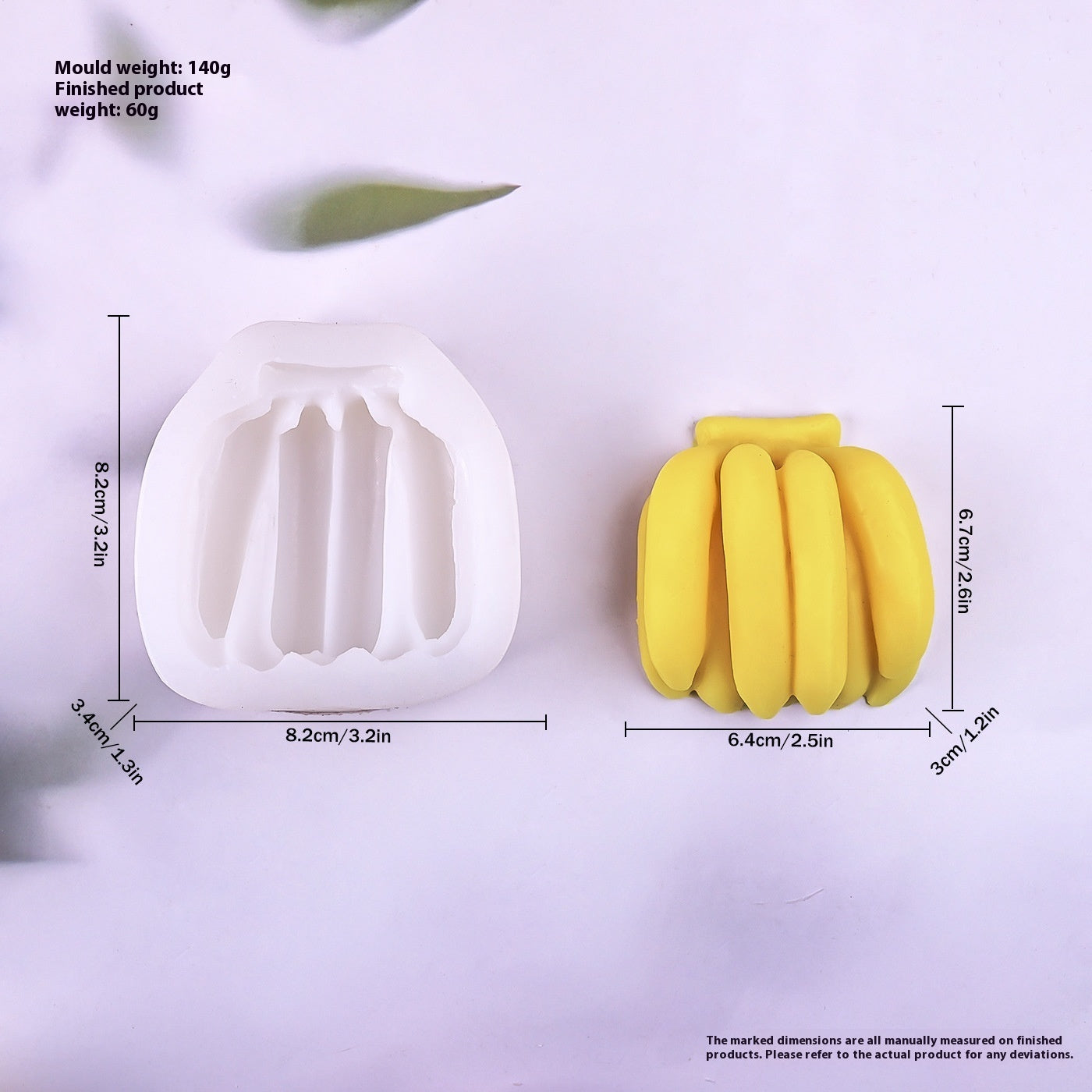 Variety Of Fruit Cake Candle Diy Silicone Mold