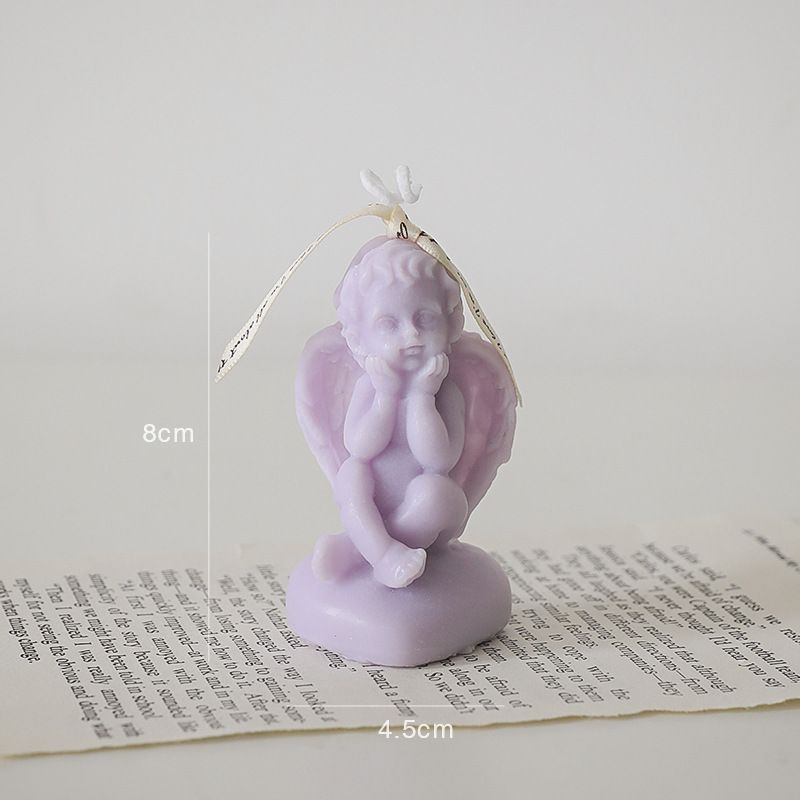 Angel Candle Aromatherapy Desktop Decoration, Geometric candle molds, Abstract candle molds, DIY candle making molds, Decognomes, Silicone candle molds, Candle Molds, Aromatherapy Candles, Scented Candle, 