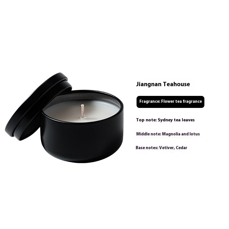 40g Travel Pack Black Iron Can Soy Wax Aromatherapy Candle