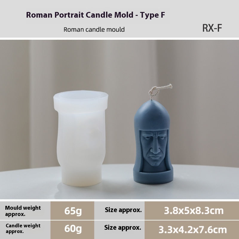 Roman Doll Candle Mould DIY Material