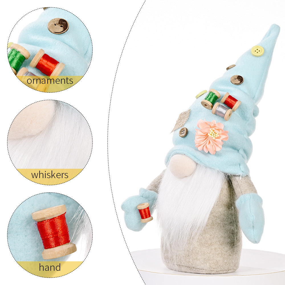 Tower Line Rudolf Decorative Supplies Tower Line Button Doll