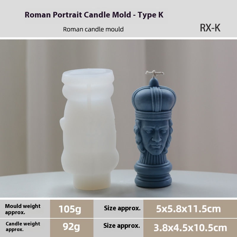 Roman Doll Candle Mould DIY Material