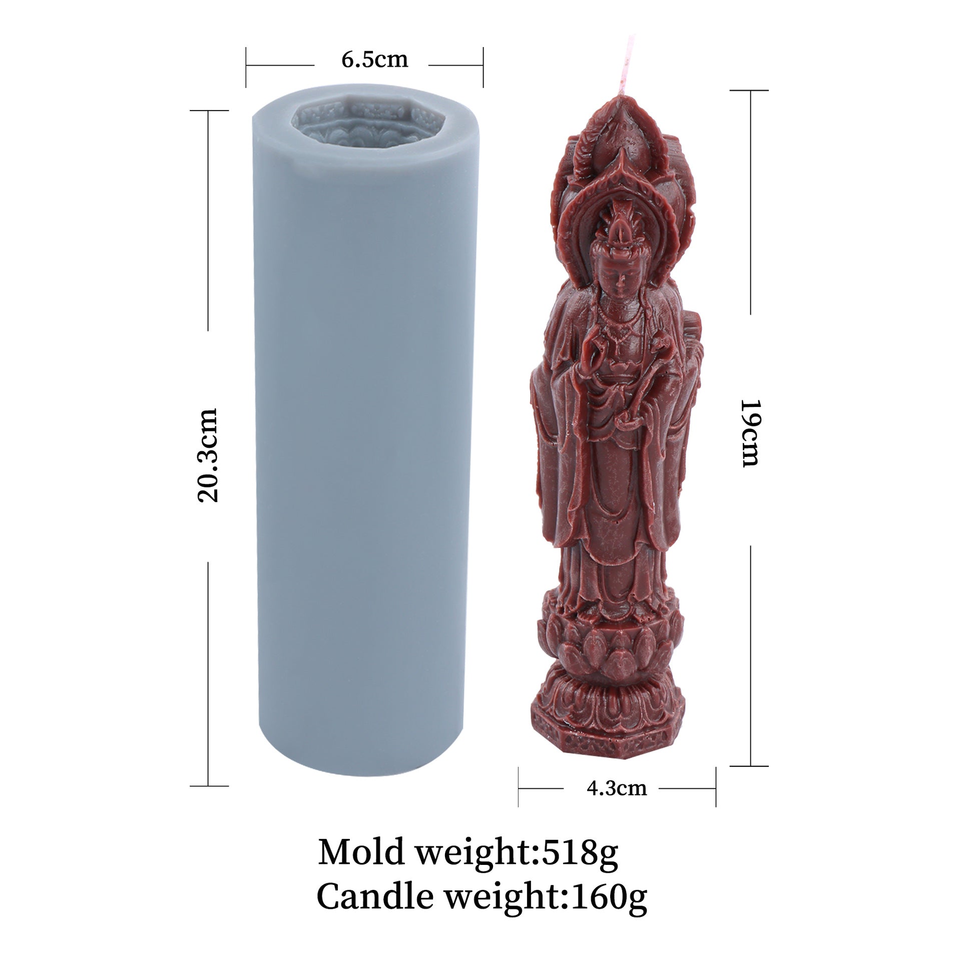 Religious Element Buddha Modeling Candle Silicone Mold, Silicone candle molds, Christmas tree candle molds, Halloween pumpkin candle molds, Easter egg candle molds, Animal candle molds, Sea creature candle molds, Fruit candle molds, Geometric candle molds, Abstract candle molds, DIY candle making molds,