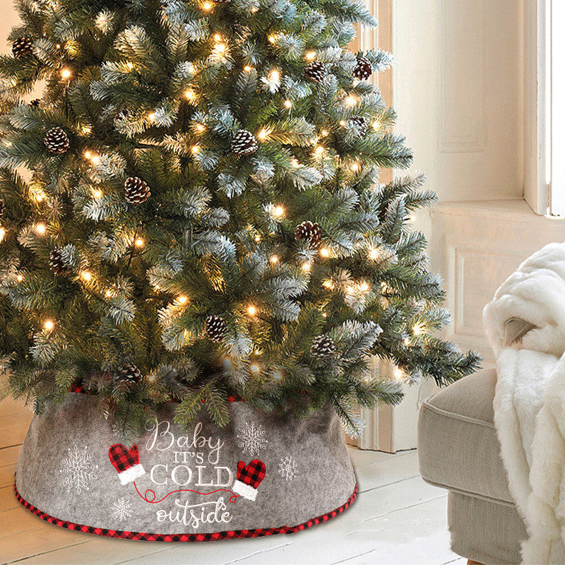 Fashion Simple Christmas Tree Decorative Apron