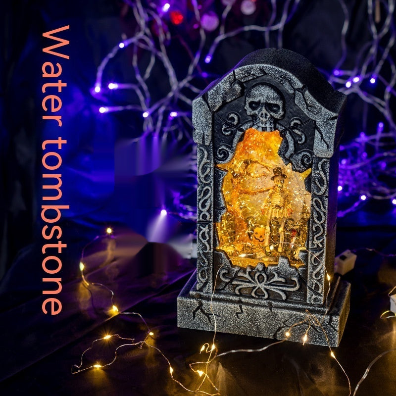 Halloween Decoration Luminous Sound Tombstone Light Layout Decoration Ornaments, Halloween decorations items, Halloween masks, Halloween props, Halloween animatronics, Halloween inflatables, Halloween lights, Halloween fog machines, Halloween spider webs, Halloween lanterns, Halloween banners, Halloween streamers, Halloween tableware, Halloween centerpieces, Halloween party favors, Halloween yard stakes, Halloween tombstones, Halloween candles, Halloween wreaths, Halloween garlands
