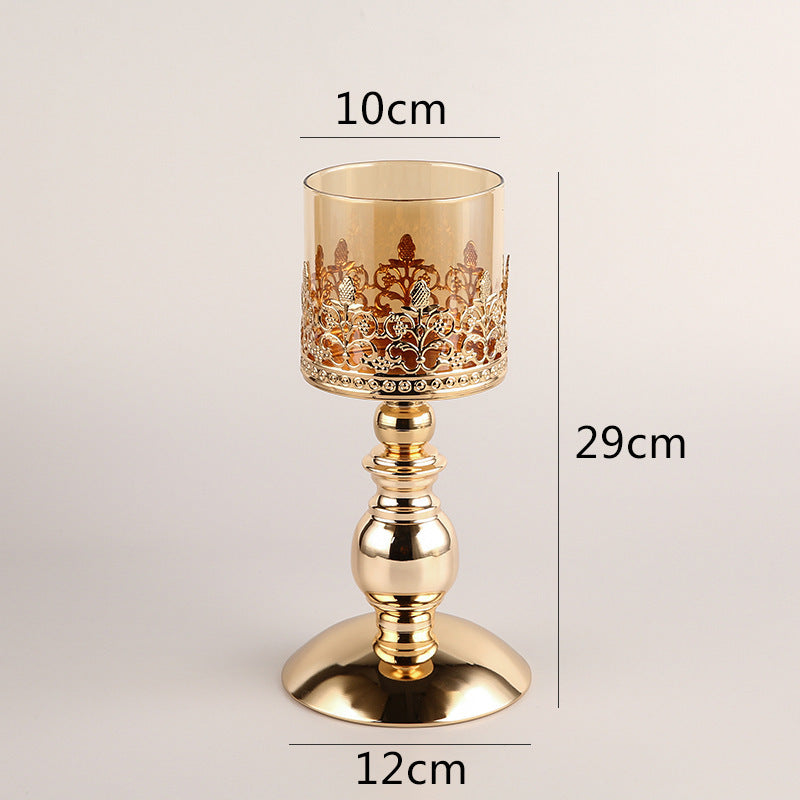 Crystal Candle Holder Creative Decoration Restaurant Metal Glass, candle holder, candle stick holder, glass candle holder, iron candle holder, wicker candle holder 2 piece set, candle holders, candlesticks, candle sticks, Luxury candles holders, taper candle holders, candlestick holder, Wooden Candlestick Candle Holder, Metal Candle Holders