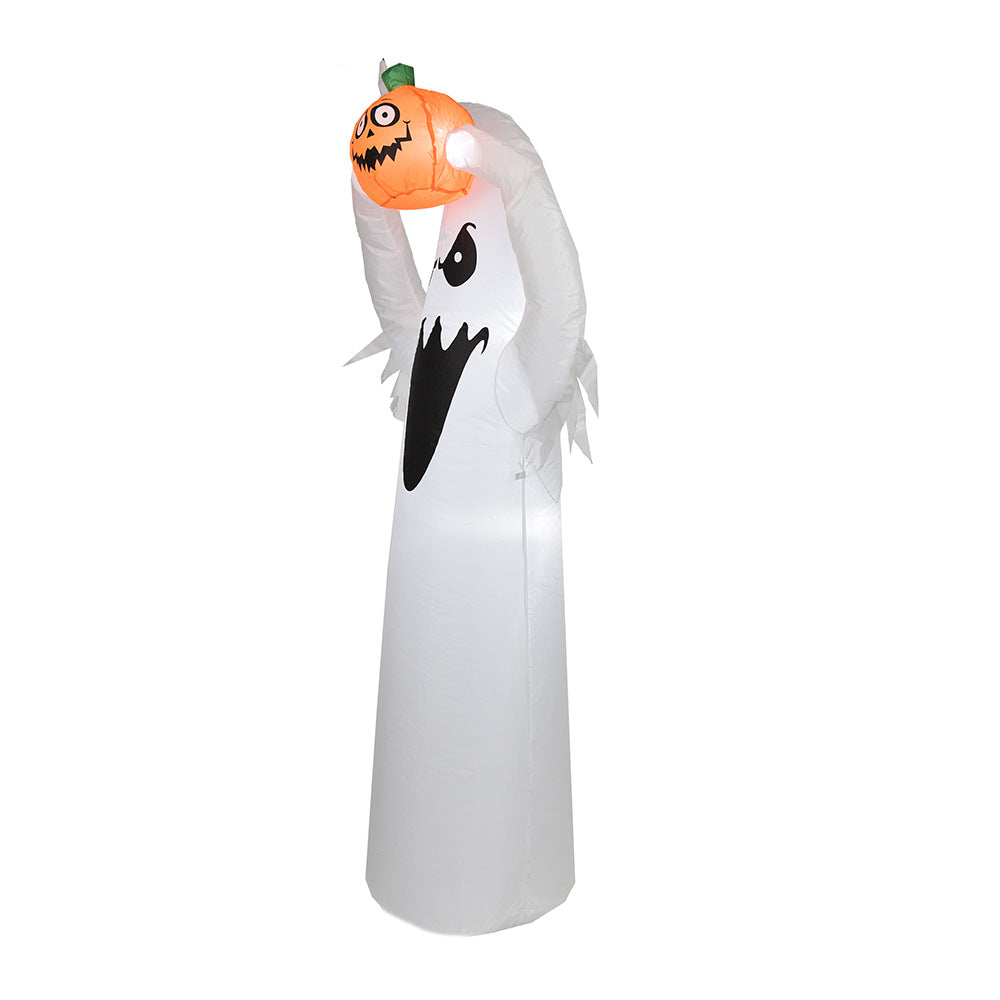 Pumpkin With Lamp Garden Decoration Inflatable Model, Halloween Inflatable, Halloween ghost Inflatable Model