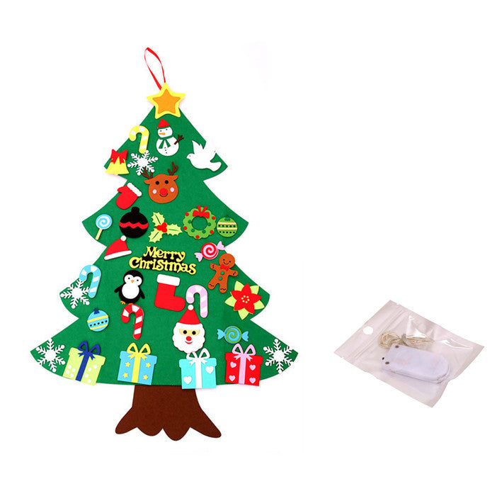 Oversized Christmas Decorations DIY Felt Cloth Christmas Tree