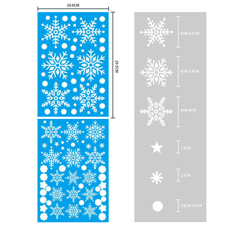 Christmas Sticker, Claus Elk Vitrine Decoration Static Sticker Color Christmas sticker XC008, color Christmas sticker XC009, color Christmas sticker BQ027, snowflake sticker BQ012, snowflake sticker BQ013, snowflake sticker BQ018, Christmas snowhouse, Christmas Window Sticker