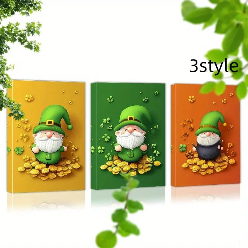 Decorative Canvas Painting Core Frameless, st patricks day decorations, st patricks day decor, st patrick's day decorations, st patrick day decorations, Irish Décor, irish ornaments, Decognomes, St. Patrick's Day Party Supplies, St. Patrick's Day Decorations: Shamrock, Irish & Leprechaun
