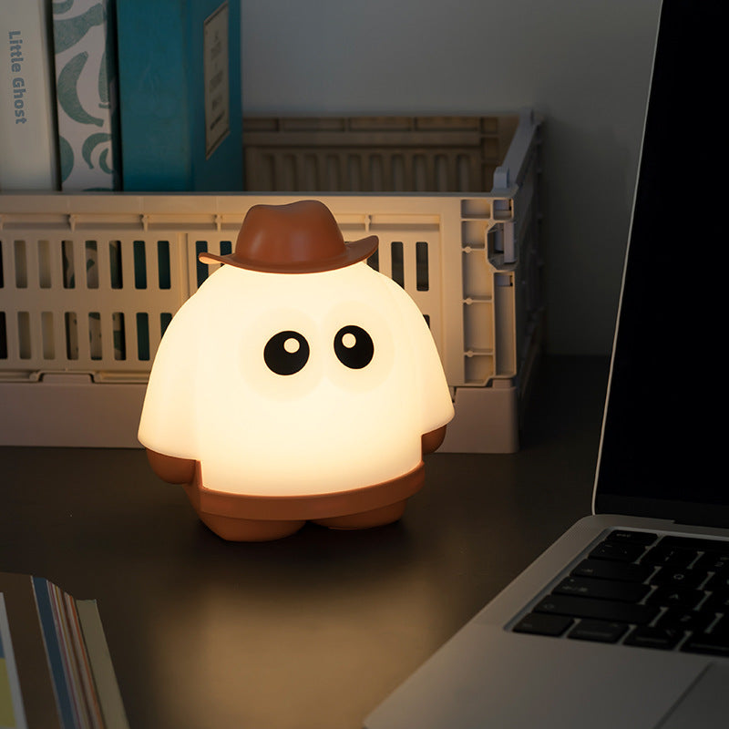 Halloween Children's Creative Cartoon Atmosphere Little Ghost Night Light