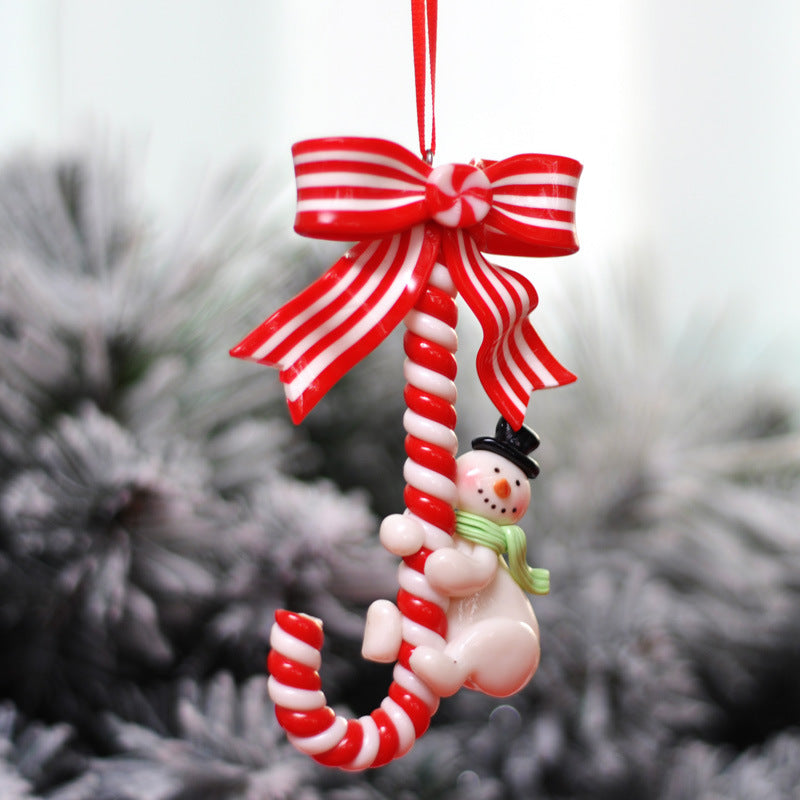 Christmas Product Polymer Clay Santa Claus Ornaments