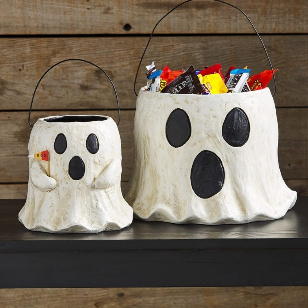 Clay Pie Paper Horse Cut Halloween Treat Candy Bucket