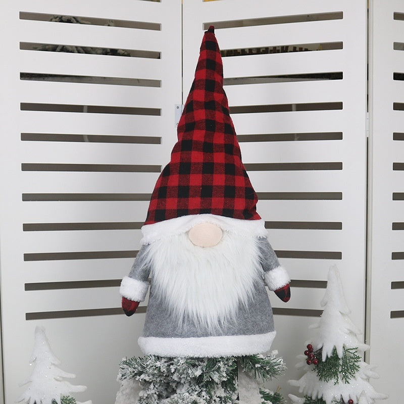 Forest Elderly Tree Top Star Creative Faceless Doll