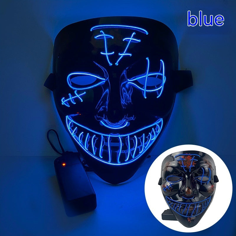 Cold Light Halloween Mask Led Luminous, Cold Light Halloween Horror Holiday Masks, Funny Glowing Masks, Halloween Horror Mask, Halloween LED Full Mask, Skull LED Mask, Animal Mask, Costumes Props Mask, Halloween Masks For Sale, Halloween Masks Near Me, Halloween Mask Micheal Myers, Halloween Mask Store.
