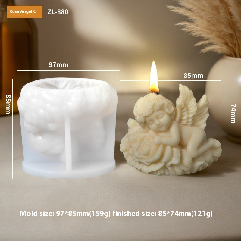 Aromatherapy Candle Soap Silicone Mold