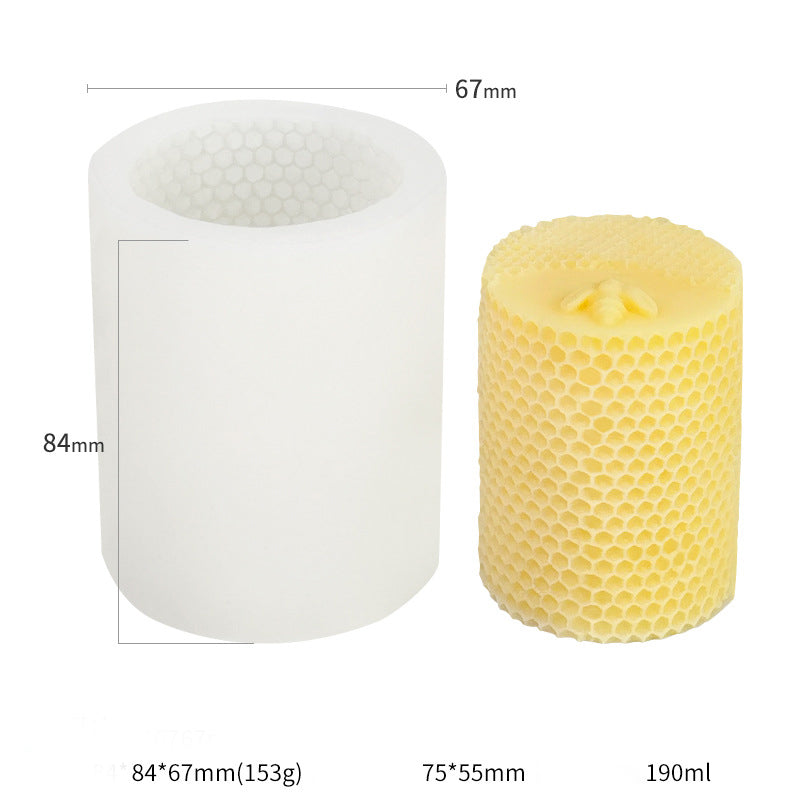 Creative Beehive Plaster Diffuser Stone Aromatherapy Candle Abrasive, Geometric candle molds, Abstract candle molds, DIY candle making molds, Decognomes, Silicone candle molds, Candle Molds, Aromatherapy Candles, Scented Candle,