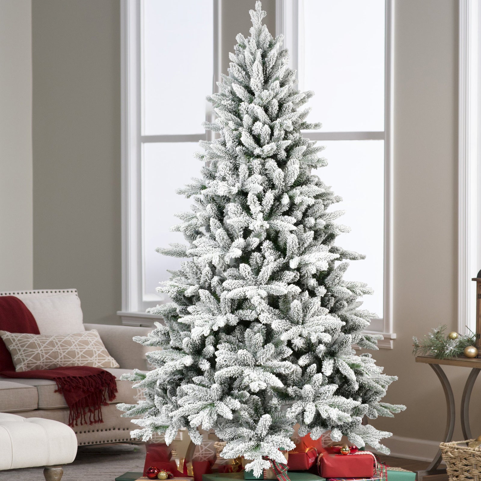 PVC Flocking Artificial Christmas Tree