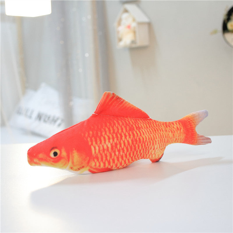 Electric Jumping Fish Simulation Electric Fish Toy Stuffed Animals