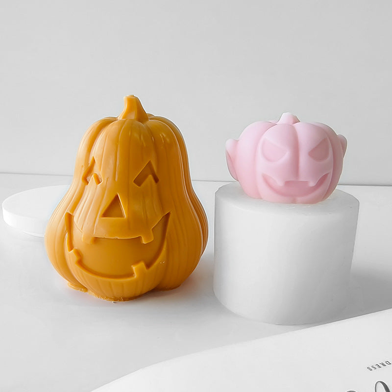 New Pumpkin Aromatherapy Candle Silicone Mold, Silicone candle molds, Christmas tree candle molds, Halloween pumpkin candle molds, Easter egg candle molds, Animal candle molds, Sea creature candle molds, Fruit candle molds, Geometric candle molds, Abstract candle molds, DIY candle making molds,