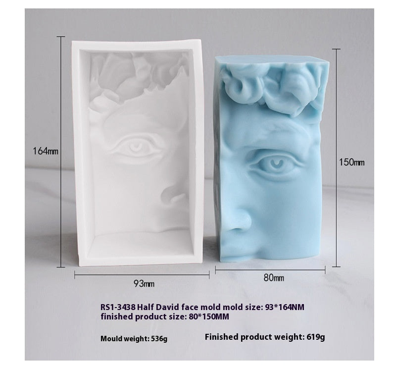 Face Candle Silicone Mold Northern European Style, Halloween decorations items, Halloween costumes, Halloween masks, Halloween props, Halloween animatronics, Halloween inflatables, Halloween lights, Halloween fog machines, Halloween spider webs, Halloween lanterns, Halloween banners, Halloween streamers, Halloween tableware, Halloween centerpieces, Halloween party favors, Halloween yard stakes, Halloween tombstones, Halloween candles, Halloween wreaths, Halloween garlands