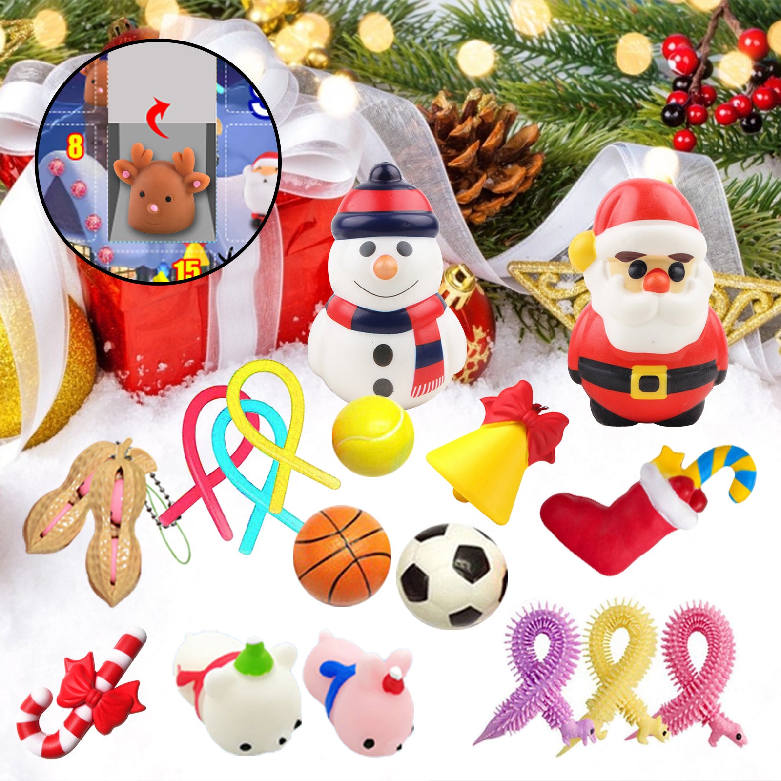 Christmas Surprise Christmas Celebration Atmosphere Toy Hidden Blind Box Gift