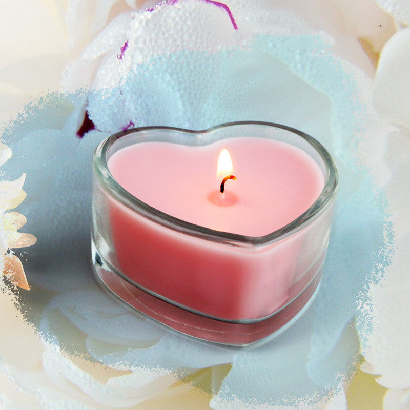 Simple Large Heart-shaped Love Romantic Aromatherapy Candle