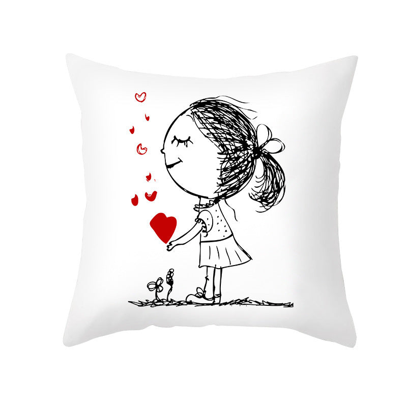 Home Valentine's Day Throw Pillow Cover, valentines day, shop valentine's day deals, valentines, valentine's day gifts, valentine day, valentines day gifts, valentines day decor, Decognomes,  valentine decoration, valentines day decoratio, valentine decor, valentines decor, valentines decorations
