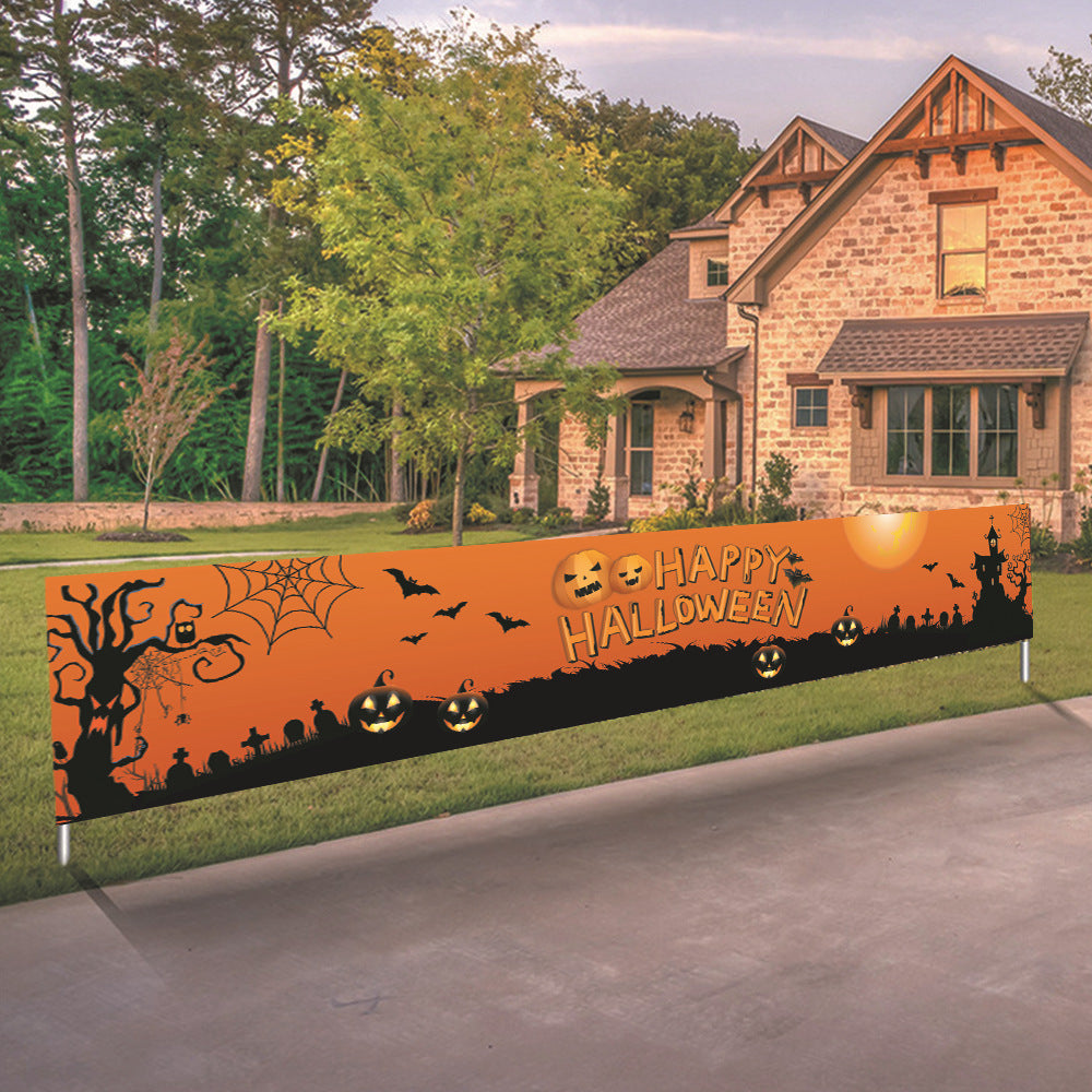 Halloween Banner Background Hanging Decoration