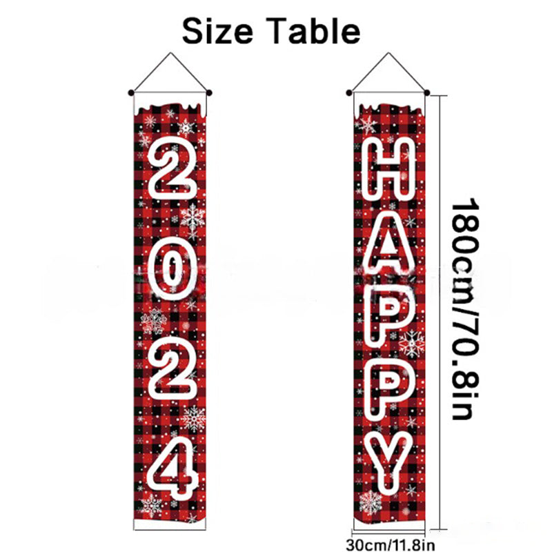 Couplet New Year Festival Letters For Decoration Flag