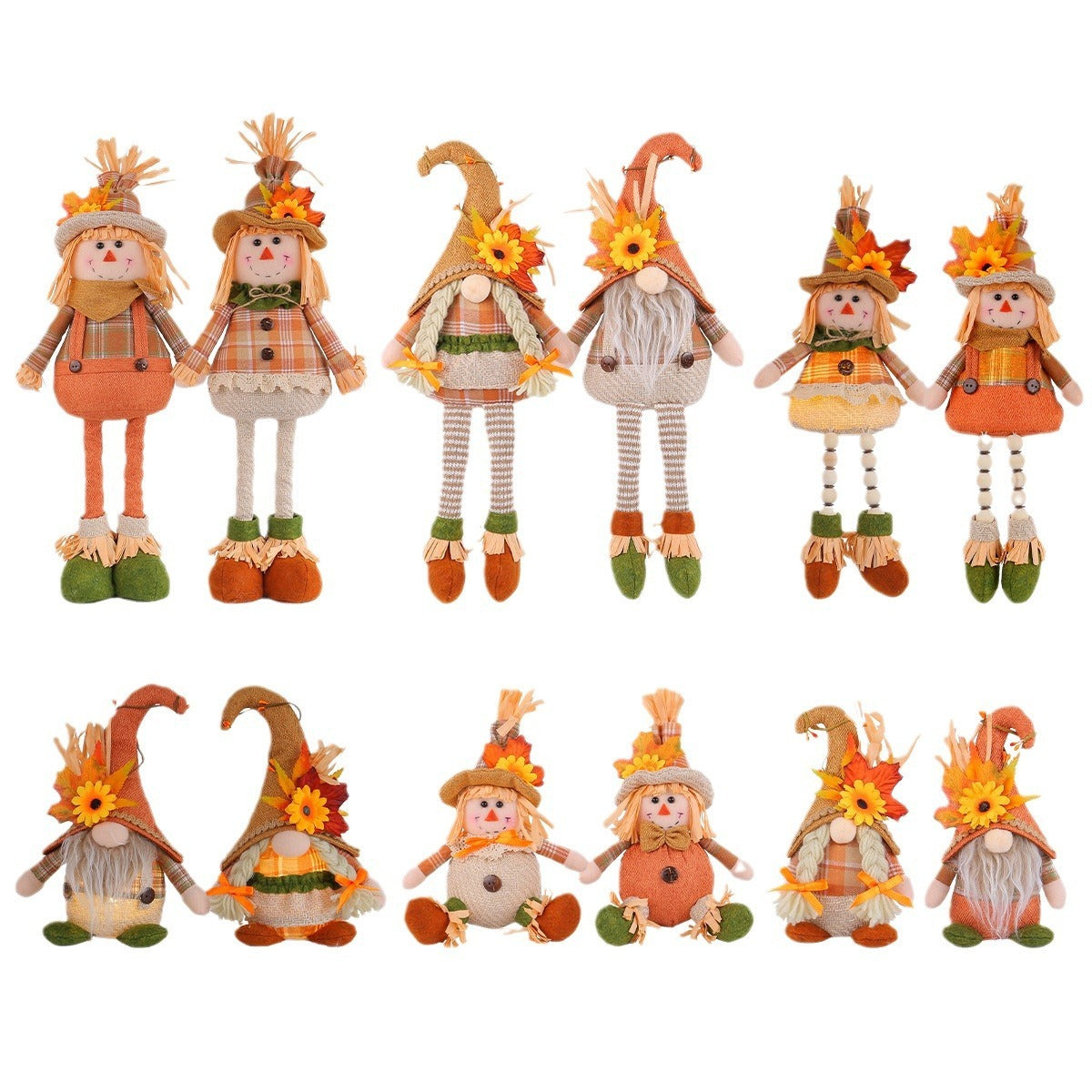 Thanksgiving Scarecrow Doll Series Decoration Ornaments