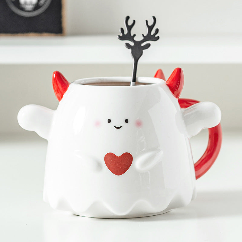 Halloween Little Devil Mug Student Cute