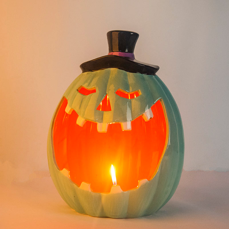 Pumpkin Ghost Halloween Event Atmosphere Decorations, Pumpkin lanterns, Jack o Lanterns, Halloween Lights, Halloween Decoration Ornaments, Halloween inflatables, carved pumpkins, Halloween wreaths, Halloween Candles.