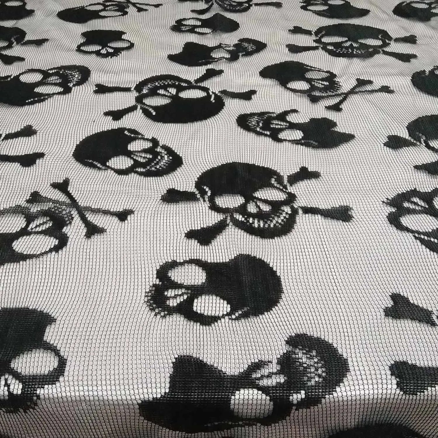 Halloween Skull Tablecloth Ghost Festival Lace Round, Pumpkin lanterns, Jack o Lanterns, Halloween Lights, Halloween Decoration Ornaments, Halloween inflatables, carved pumpkins, Halloween wreaths, Halloween Candles.