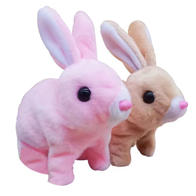 Simulation Pet Plush Electric White Rabbit Toys, stuffed animals, weighted stuffed animal, stuffed animal​, highland cow stuffed animal, Plush Toys, Soft Toys, Teddy Bear, plush​, plushies, Decognomes, Plush doll