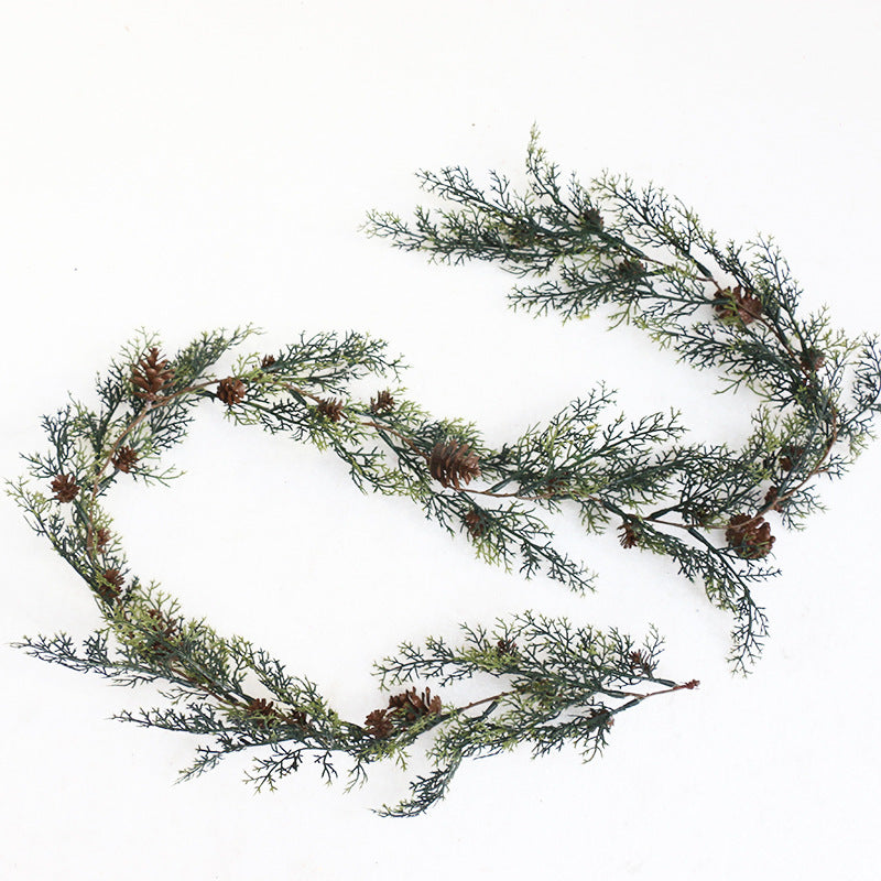 Creative Pine Branches And Red Fruit Ornaments Decoration