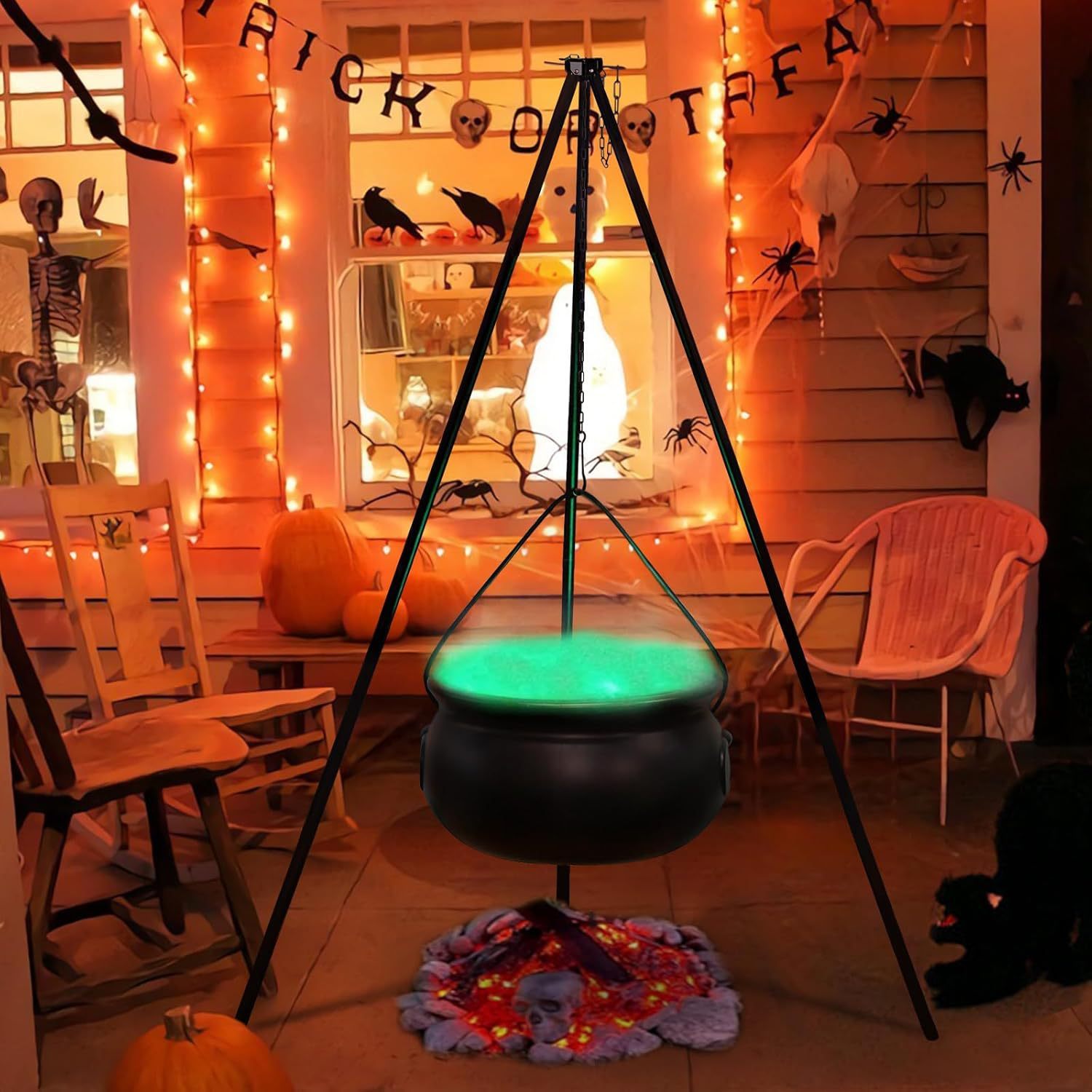 Halloween Decoration Indoor DIY Bubble Cauldron Suit