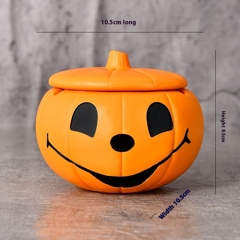 Halloween Creative Pumpkin Household Prevent Fly Ash Ashtray With Lid, Halloween decorations items, Halloween costumes, Halloween masks, Halloween props, Halloween animatronics, Halloween inflatables, Halloween lights, Halloween fog machines, Halloween spider webs, Halloween lanterns, Halloween banners, Halloween streamers, Halloween tableware, Halloween centerpieces, Halloween party favors, Halloween yard stakes, Halloween tombstones, Halloween candles, Halloween wreaths, Halloween garlands
