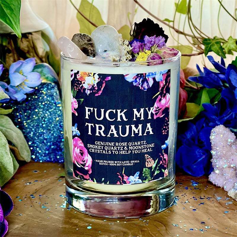 Anxiety Trauma Candle Home Decoration