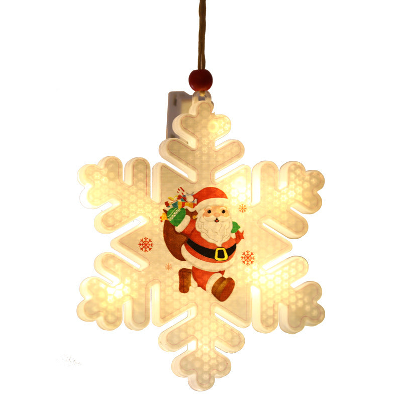 Christmas Decoration Sucker Hanging Lights, Christmas Lights , Tree Hanging Lights, 