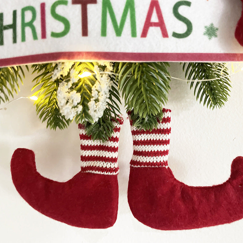 Christmas Decoration Supplies Garland Pendant Short Legs