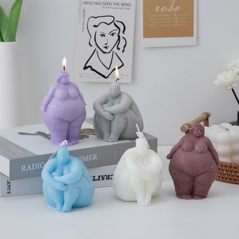 Body Aromatherapy Candle Handmade Ornaments, Silicone candle molds, Christmas tree candle molds, Halloween pumpkin candle molds, Easter egg candle molds, Animal candle molds, Sea creature candle molds, Fruit candle molds, Geometric candle molds, Abstract candle molds, DIY candle making molds,