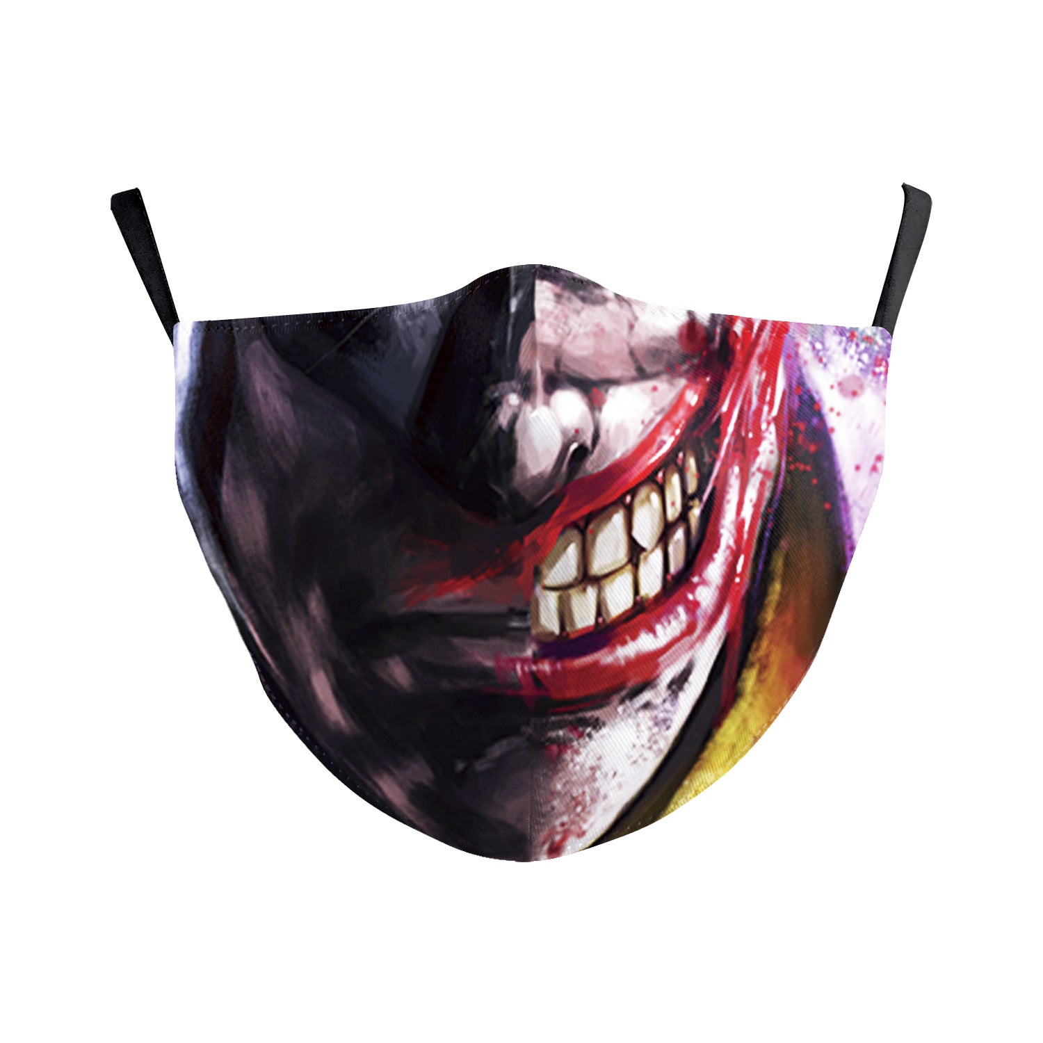 Halloween Double-layer Ear Washing Creative Digital Printing Mask