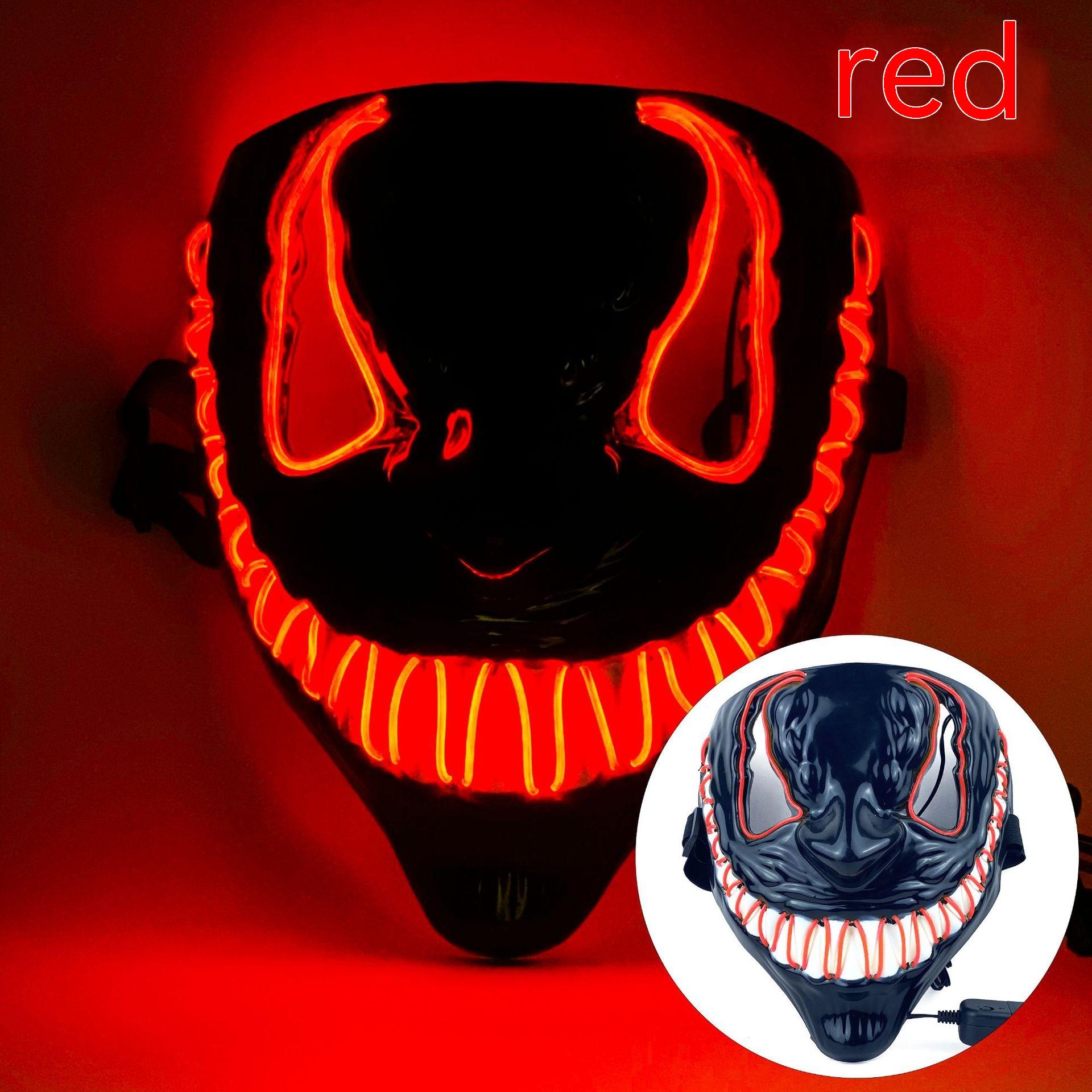 Halloween Horror LED Luminous Mask Dance Party
